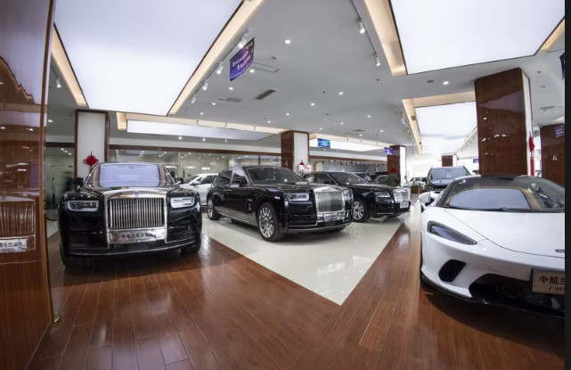 AVIC Lantian AUTOMOBILE SALES&amp;SERVICE (SHANGHAI) Co., Ltd. linha de produção da fábrica