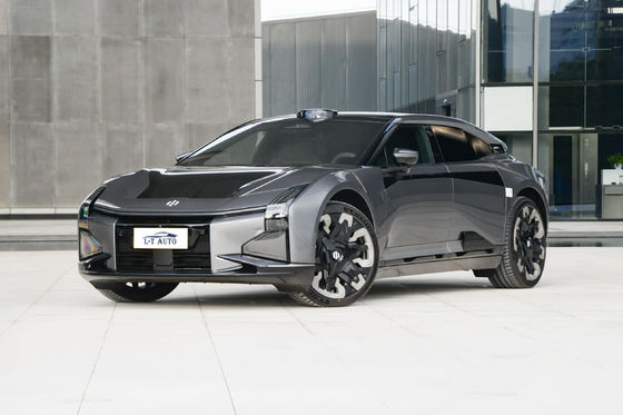 Alta Velocidade Long Range Gaohe Hiphi Z 4 portas 4 lugares 3 compartimentos Carro com alcance de 705km