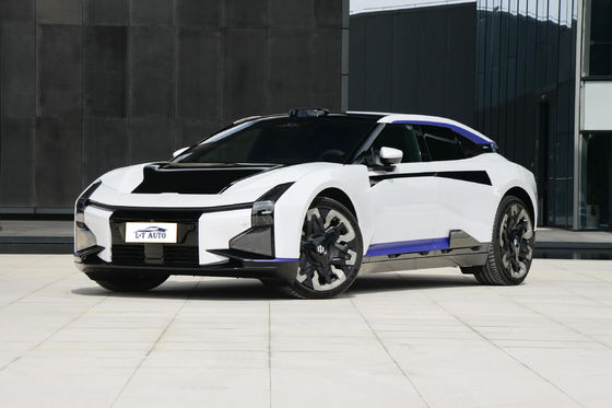 Alta Velocidade Long Range Gaohe Hiphi Z 4 portas 4 lugares 3 compartimentos Carro com alcance de 705km