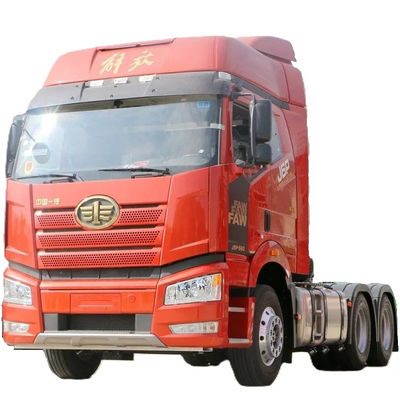 Caminhão pesado FAW Jiefang J6P Veículo de reboque de reboque Carrinha cabeça 6X4 J6P 370-550HP Caminhão