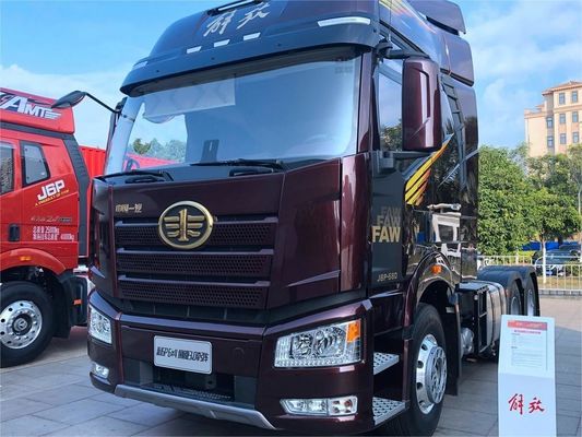 Caminhão pesado FAW Jiefang J6P Veículo de reboque de reboque Carrinha cabeça 6X4 J6P 370-550HP Caminhão