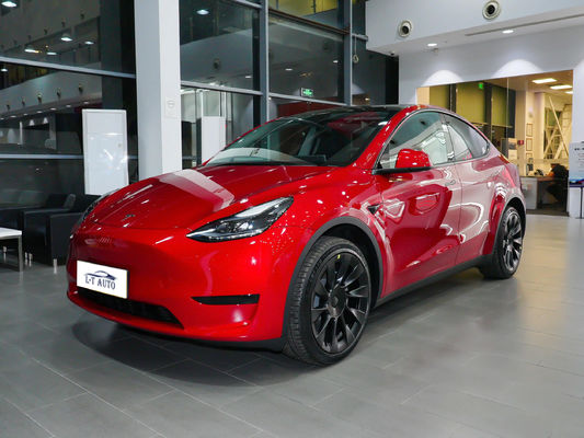 2024 Tesla Model Y 5 portas 5 lugares 4 rodas EV Carro 4750x1921x1624mm comprimento largura altura