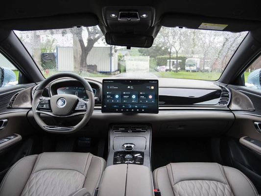 BYD Han Dm-i 2024 Sedan de 4 portas e 5 lugares Estrutura da carroceria para um desempenho de segurança ideal