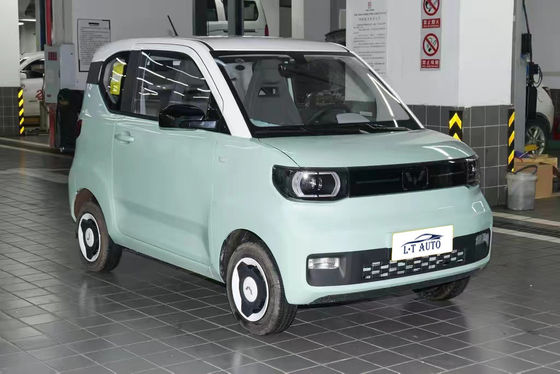 2023 SGMW Wuling Hongguang 2024 Mini EV Macaron 4-Sit 120/170km Direção esquerda Carro Energia