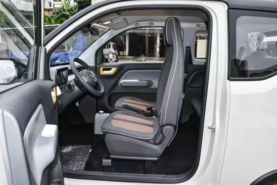 100% eléctrico Wuling Mini EV Car com velocidade máxima de 100 km/h e base de rodas de 2010 mm