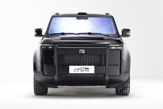 Versão 2024 BAIC Jishi 01 SUV médio e grande Stone 01 EV Hybrid Car com 7 assentos Luxury