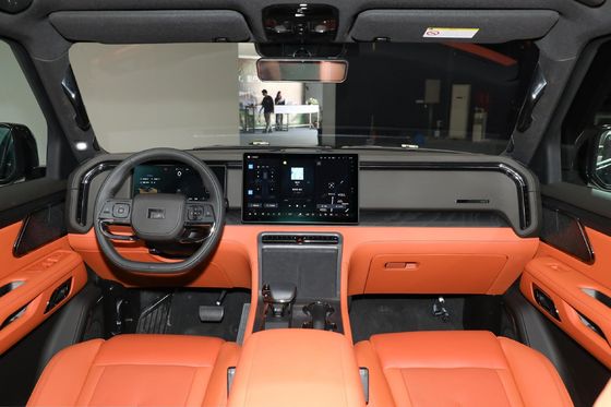 2023 BAIC Jishi 01 HEV SUV de luxo com motor 1.5T / L4/152Hp e bateria de carregamento rápido