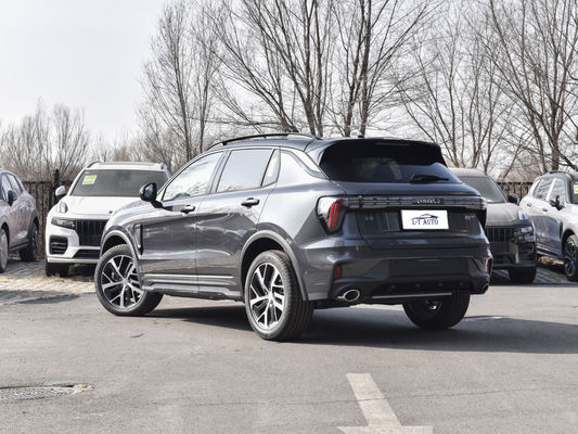 Lynkco 01 A escolha definitiva 5 lugares Tecido Material híbrido Carros de combustível a gás 2.0T Turbo