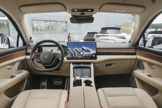 Carro elétrico Aito M5 SUV de luxo com bateria de lítio ternária e velocidade máxima de 190 km / h