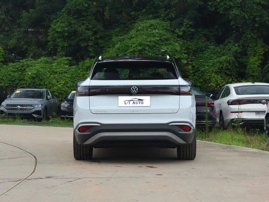 Volkswagen ID4X Long Endurance Direção à mão esquerda Carro elétrico e exterior branco-cristalino