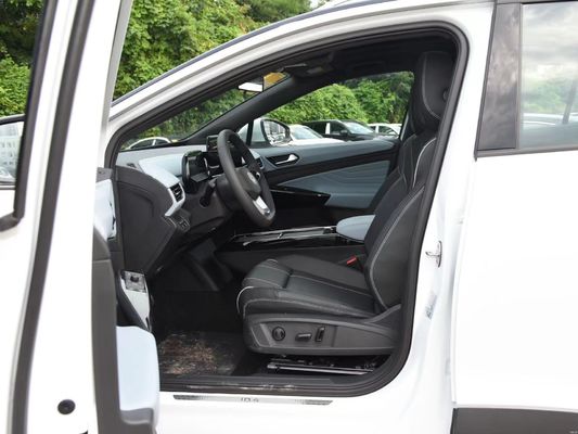 Volkswagen ID4X Long Endurance Direção à mão esquerda Carro elétrico e exterior branco-cristalino