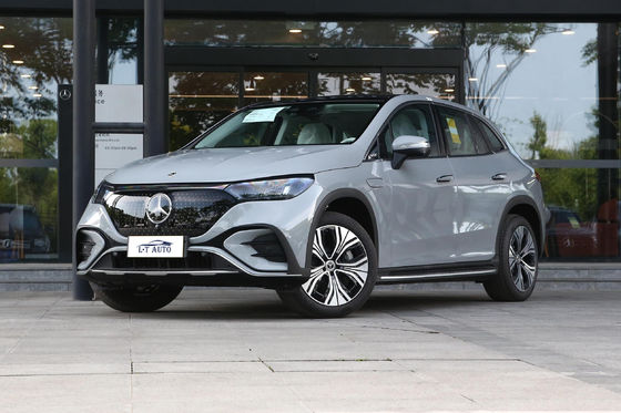 Luxo Benz EQE SUV Direção esquerda Veículo elétrico com bateria com distância entre eixos de 3030mm