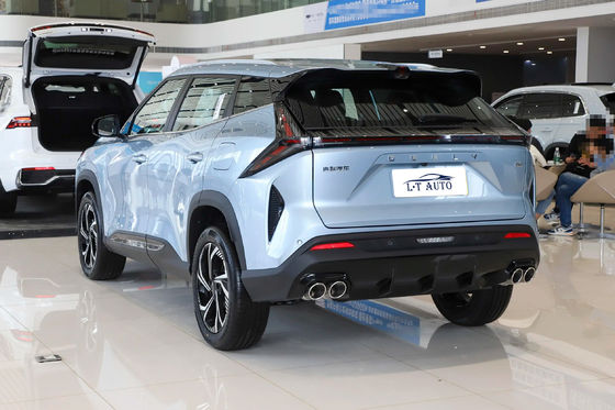 2024 Modelo Geely Boyue1.5TD DCT SUV 5 lugares FWD Carro híbrido a gás com frente 4 traseiro 4 Radar