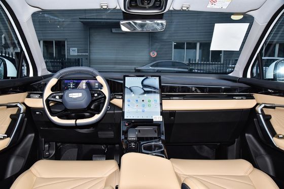 2024 Geely gama completa de carros híbridos de energia com caixa de engrenagens automática e faróis LED