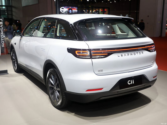 Leapmotor C11 Configurações de luxo Carro elétrico puro de alta velocidade para SUV EV de 5 portas e 5 lugares