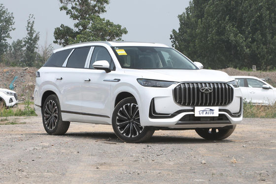 2024 Chery Tiggo 9 Carro a gasolina 7 lugares Turbo SUV Elétrico Copilot Ajuste do assento