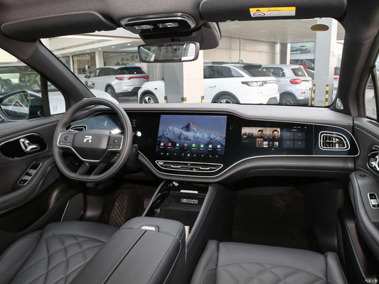 Motor único traseiro de luxo SUV crossover EV médio RISING R7 570km/670km Pure Electric