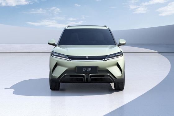 Long Range BYD Carro Elétrico Yuan UP SUV Direção Esquerda Pequeno EV Elétrico puro 401KM Range
