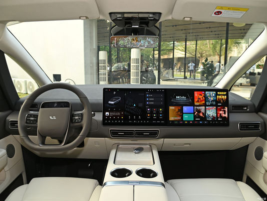 Lixiang Mega 7 lugares MPV 4WD Carro elétrico puro com 400kW Potência máxima 5350x1965x1850