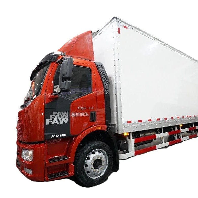 2024 FAW Jiefang J6L Caminhão de Carga de Transporte Elétrico Caminhão Pesado 350HP 460HP 8X4 6,5m Caminhão de Despejo