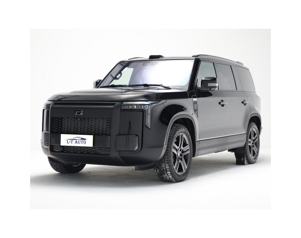 Versão 2024 BAIC Jishi 01 SUV médio e grande Stone 01 EV Hybrid Car com 7 assentos Luxury
