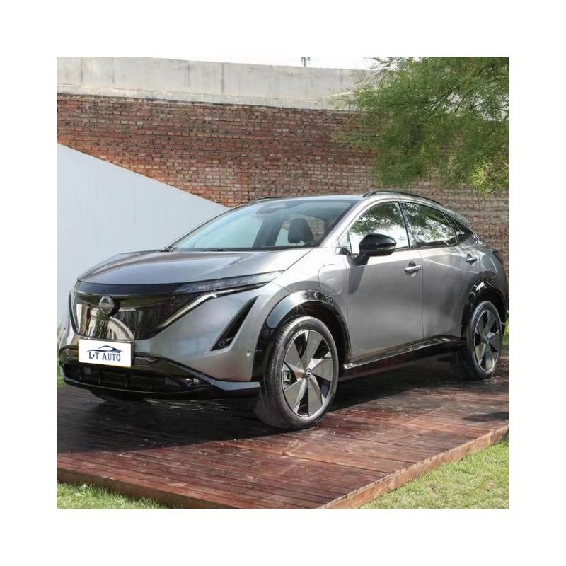 Pure Electric Nissan Ariya 2023 2024 2WD Compacto SUV Carro em Branco/Cinza/Amarela/Vermelho/Laranja