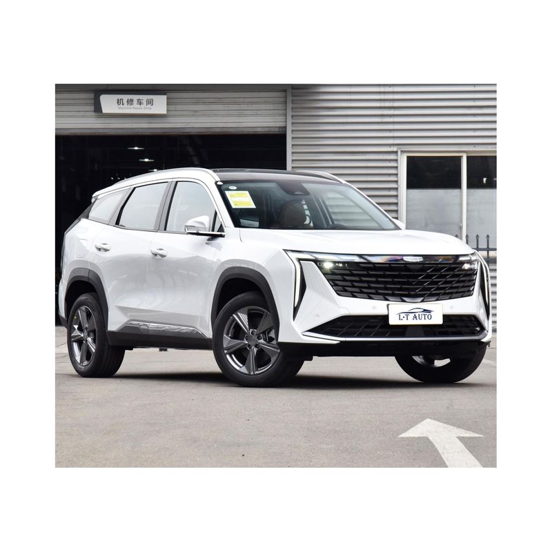 2024 Geely gama completa de carros híbridos de energia com caixa de engrenagens automática e faróis LED
